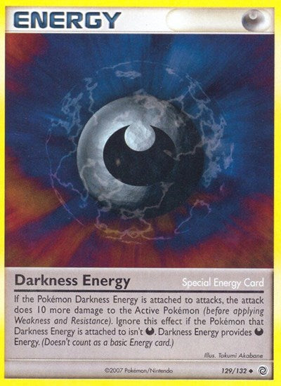 Darkness Energy (Secret Wonders) Heavy Play Reverse Holofoil