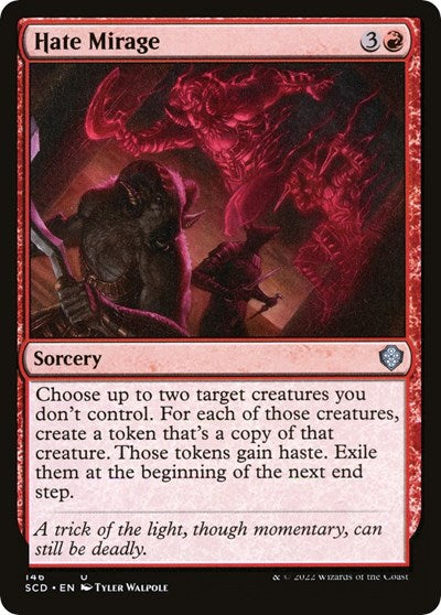 Hate Mirage (Commander 2022 Starter Decks) Light Play