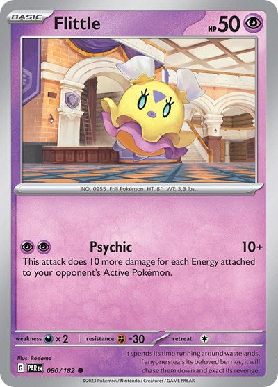 Flittle - 080 (Scarlet and Violet: Paradox Rift) Light Play