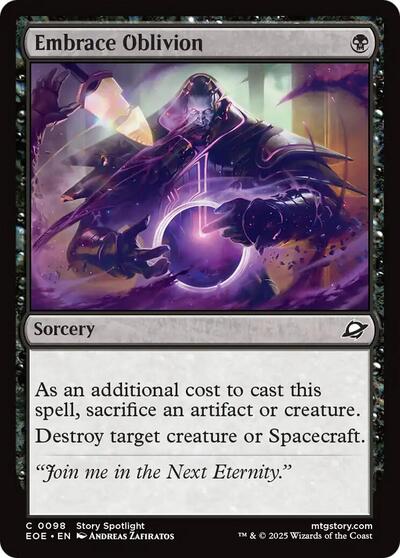 Embrace Oblivion (Edge of Eternities) Light Play