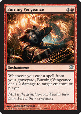 Burning Vengeance (Innistrad) Light Play