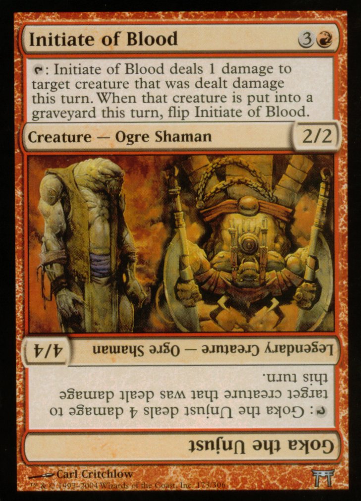 Initiate of Blood (Champions of Kamigawa) Light Play
