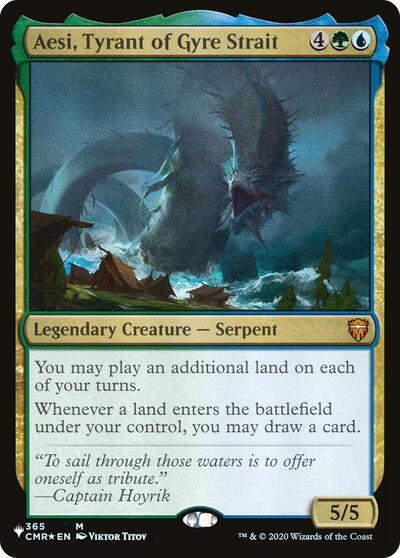 Aesi, Tyrant of Gyre Strait (The List) Light Play