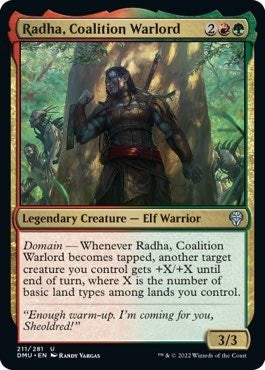 Radha, Coalition Warlord (Dominaria United) Near Mint Foil