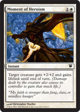 Moment of Heroism (Innistrad) Light Play