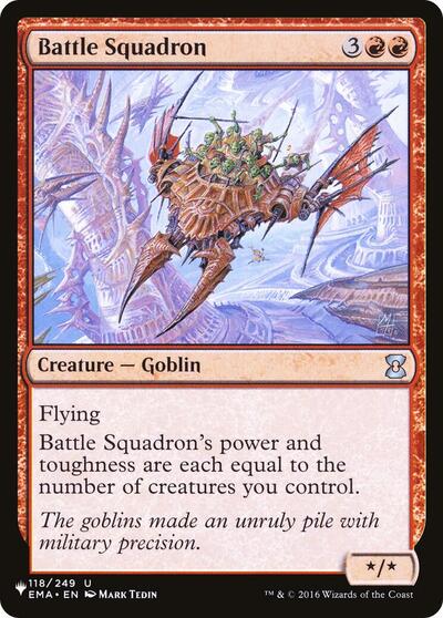 Battle Squadron (The List) Light Play