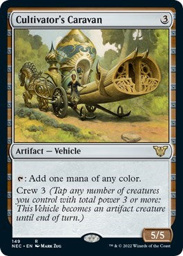 Cultivator's Caravan (Commander: Kamigawa: Neon Dynasty) Light Play