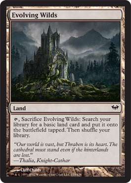 Evolving Wilds (Dark Ascension) Light Play