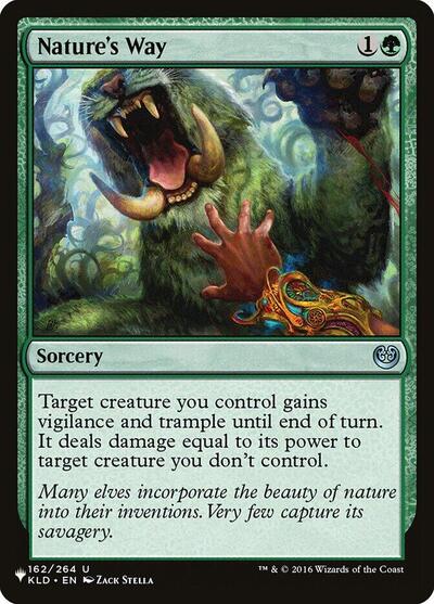 Nature's Way (The List) Light Play