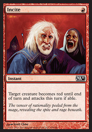Incite (Magic 2011 Core Set) Light Play
