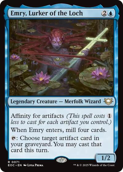 Emry, Lurker of the Loch (Commander: Edge of Eternities) Light Play
