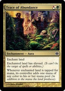 Trace of Abundance (Alara Reborn) Medium Play