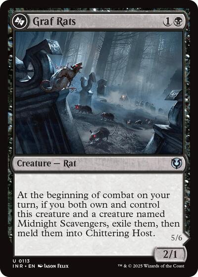 Graf Rats (Innistrad Remastered) Light Play