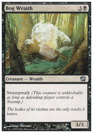 Bog Wraith (8th Edition) Light Play