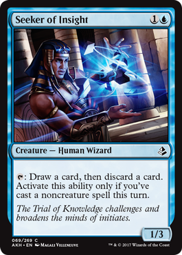 Seeker of Insight (Amonkhet) Light Play