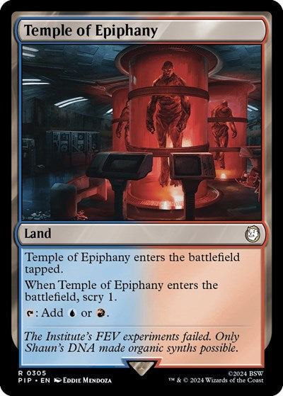 Temple of Epiphany (Universes Beyond: Fallout) Light Play