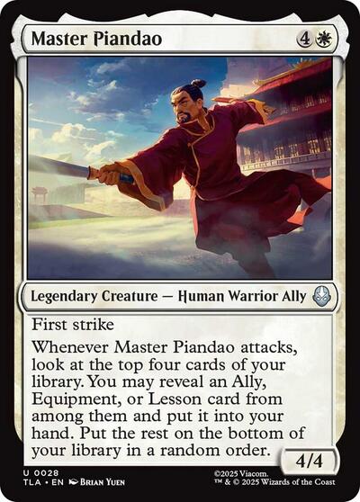 Master Piandao (Avatar: The Last Airbender) Light Play