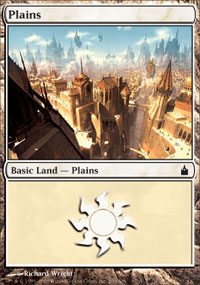 Plains (290) (Ravnica) Light Play