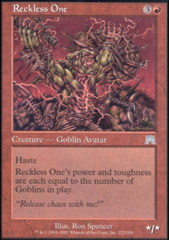 Reckless One (Onslaught) Heavy Play