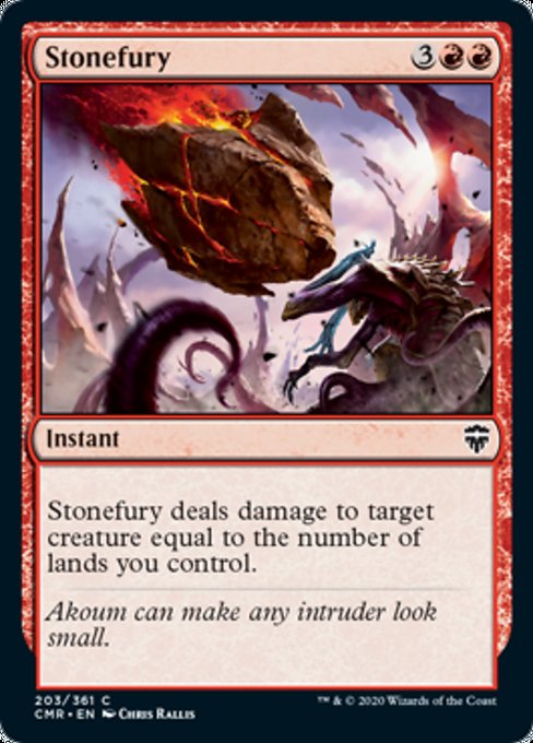 Stonefury (Commander Legends) Light Play