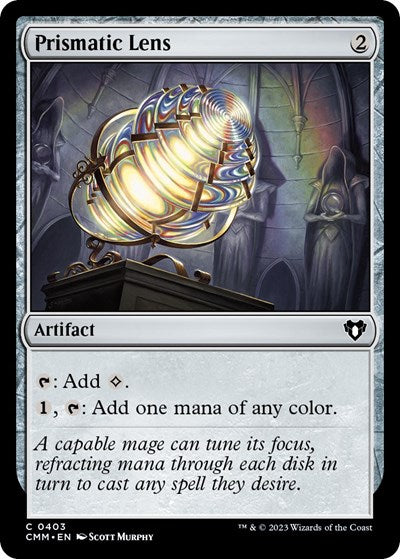Prismatic Lens (Commander Masters) Light Play