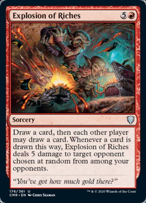 Explosion of Riches (Commander Legends) Light Play