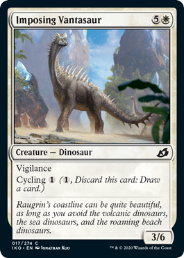 Imposing Vantasaur (Ikoria: Lair of Behemoths) Light Play