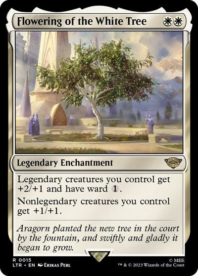 Flowering of the White Tree (Universes Beyond: The Lord of the Rings: Tales of Middle-earth) Near Mint