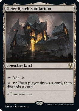 Geier Reach Sanitarium (Commander: Dominaria United) Light Play