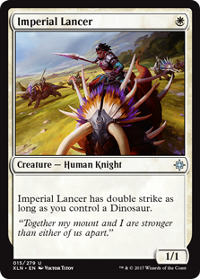 Imperial Lancer (Ixalan) Light Play