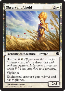 Observant Alseid (Theros) Light Play Foil