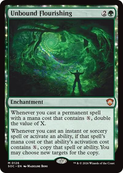 Unbound Flourishing (Commander: Secrets of Strixhaven) Light Play