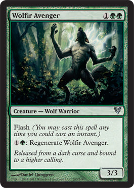 Wolfir Avenger (Avacyn Restored) Heavy Play