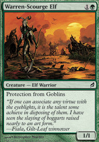Warren-Scourge Elf (Lorwyn) Light Play