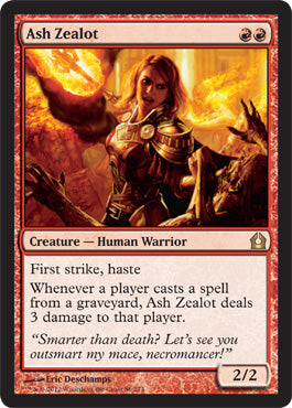 Ash Zealot (Return to Ravnica) Light Play