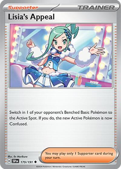 Lisia's Appeal - 179 (SV08: Surging Sparks) Light Play