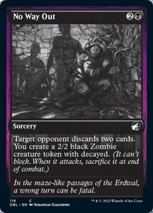 No Way Out (Innistrad: Double Feature) Light Play