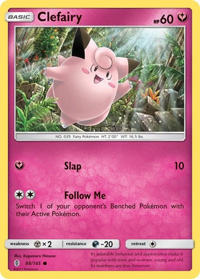 Clefairy (SM - Guardians Rising) Medium Play