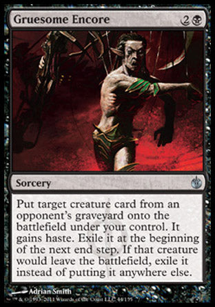 Gruesome Encore (Mirrodin Besieged) Light Play
