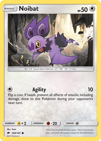 Noibat (SM - Burning Shadows) Medium Play