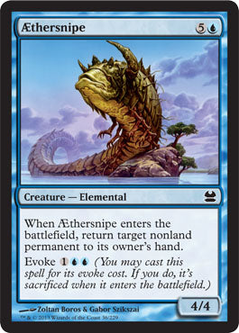 Aethersnipe (Modern Masters) Light Play