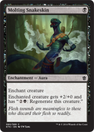 Molting Snakeskin (Khans of Tarkir) Medium Play