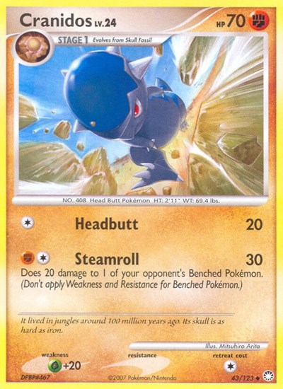 Cranidos (Mysterious Treasures) Light Play
