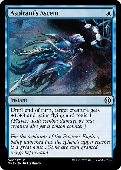 Aspirant's Ascent (Phyrexia: All Will Be One) Light Play