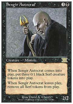 Sengir Autocrat (Classic 6th Edition) Light Play