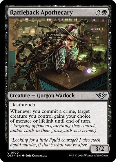 Rattleback Apothecary (Outlaws of Thunder Junction) Light Play Foil