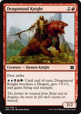 Dragonsoul Knight (Modern Masters 2015) Light Play