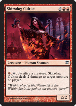 Skirsdag Cultist (Innistrad) Light Play