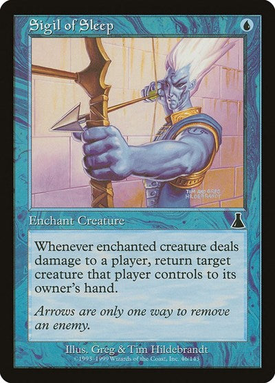 Sigil of Sleep (Urza's Destiny) Medium Play