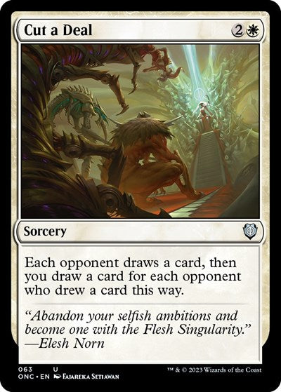 Cut a Deal (Commander: Phyrexia: All Will Be One) Light Play